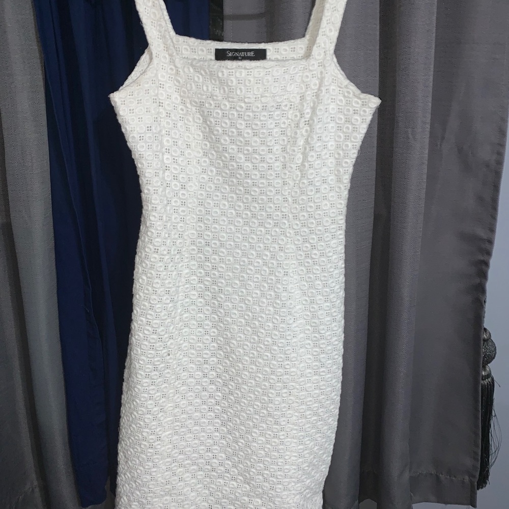 White dress